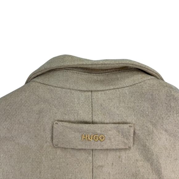 Hugo Boss Mens Modern Fit Acrylic Blend Sport Coat Beige 38S - Picture 4 of 6